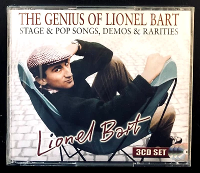 GENIUS OF LIONEL BART—STAGE/POP/DEMOS/RARITIES (2012) 3-DISC CD—83 TRACKS—SEALED