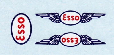 French Dinky 25U Ford Citerne | ESSO | Transfer/Decal