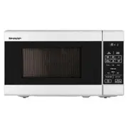 Sharp 20 Litre Compact Microwave Oven - White