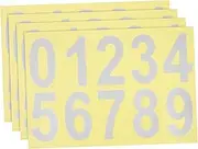Hoement Self Adhesive Numbers Stickers Mailbox House Number Adhesive Mailbox Decals