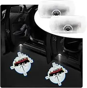 2PCS Car Door Logo Lights Courtesy Projector Laser Welcome Light LED 3D Ghost Shadow Lamp Accessories Compatible for 4Runner (Guide)
