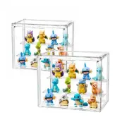 Display Case Box For Figurines Acrylic Clear Collectibles Adjustable Layers