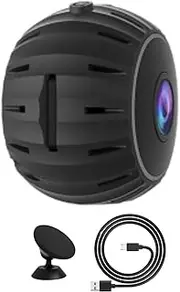 Night Vision Security Cameras, 1080P HD Indoor Security Camera Portable Tiny Security Cams Motion Detection