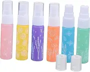 BATHVEVE 6pcs Essential Oil Spray Bottles Thickened Glass Roller Spray Containers for Travel No Leakage for DIY Perfumes Cosmetics Storage for Essential Oils