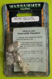 Warhammer 40K Wolf Guard Terminator NIB Metal - OOP - Space Wolves Terminators