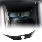 Carbon Fiber Interior Cigarette Lighter Cover For Mini J01 EV Cooper 2024-UP