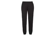 Fruit Of The Loom Mens Premium 70/30 Elasticated Jog Pants / Jogging Bottoms (Black) - UTRW3160