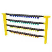 1 Set Queen Bee Rearing Frame Hive Plastic Bee Queen Screen Breeding Cage