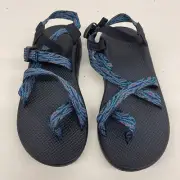 CHACO Z Cloud 2 Strappy Sport Sandals Men's Size 12 Blue/Black JCH108679