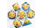 Dudley's Gallery - Rubber Duckies Sharp Edge Resin Dice Set