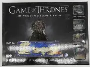 Game of Thrones 4D Puzzle Westeros and Essos NEW SEALED 2017 Poster Guide +MORE