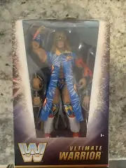 WWE Elite Ultimate Warrior Wrestlemania 12 Action Figure With Box Protector