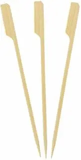 50 x Bamboo Paddle Skewers Catering Finger Food Wooden Sticks Cocktail Party