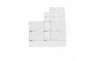 550gsm Cotton 7 Pce Bath Sheet Set White
