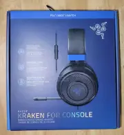 NEW Razer Kraken Wired Gaming Headset for Console Black/Blue RZ04-02830500-R3U1