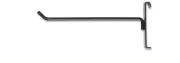 200 x Slat Grid Hooks- Gloss Black 300mm- 6mm Diameter 1.10c each