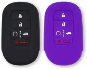 Autobase Silicone Key Fob Cover for 2022-2025 Honda Civic Accord HR-V CR-V Pilot