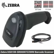 Zebra DS8108-SR00007ZZWW Corded 2D/1D Handheld USB Barcode Scanner/ Imager
