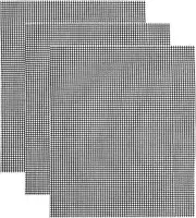 Pack of 9 BBQ Grill Mesh Mat Set,Non-Stick Reusable Grill Mats Baking - 42x36cm