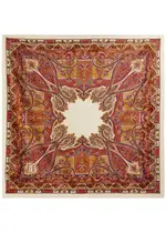 Saint Laurent Paisley-print Modal-blend Scarf - Red ONE SIZE