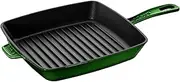 [STAUB] Cast Iron 12-inch Square Grill Pan - Basil