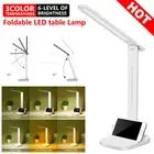 LED Table Lamp USB Touch Reading Study Desk Lamps Eye-Care Bed Light Foldable