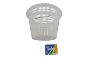 Filtrite Sk950 / SKB900 Quiptron Pool Skimmer Basket C/w Brass Handle