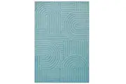 Contemporary Handmade Wool Rug - Unity 6230 - Cashmere Blue