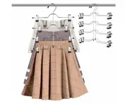 Metal skirt rack