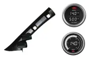 SAAS pillar pod boost/pyro voltmeter gauges for Mitsubishi Triton MQ MR