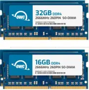 OWC 96GB (2 x 16GB + 2 x 32GB) PC21300 DDR4 2666MHz 260pin SO-DIMMs Memory Ram