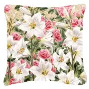 Carolines Treasures ASAD0115PW1414 Lilies & Roses by Sarah Adams Canvas Decor...