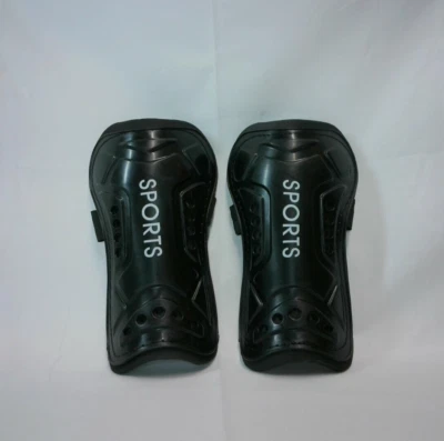 1 Pair Shin Guards Protect Football Light Soft Soccer Shin Pads For Kids - Large