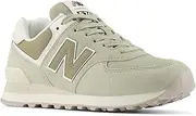 [New Balance] Women's 574 V2 Turtledove Sneaker, Olivine/Dark Stoneware/Turtledove, 11.5