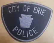PA City of Erie Pennsylvania Police Patch