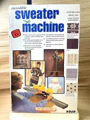 VTG BOND INCREDIBLE SWEATER MACHINE Complete Knitting Machine NEW Open Box