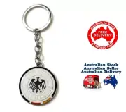 Germany National Team Metal Logo Double Sided Keyring gift football soccer
