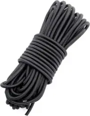 4mm Black Elastic Cord 10 Meter 4mm Elastic String Bungee Cord Round Stretchy