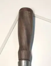 MED Stanley 720 Chisel Replacement Handles (WALNUT) W/ Leather Cap Made To order