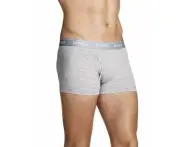 Authentic Bonds Mens Guyfront Trunk Trunks Underwear Shorts Briefs Cotton - Grey Marle