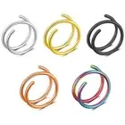Double Nose Rings Spiral Nose Ring Left and Right Single Pierced Nose Jewelry