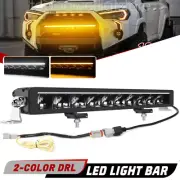 Dual Row DRL 32inch LED Light Bar Spot Flood Work Driving Lamp Offroad SUV 4X4
