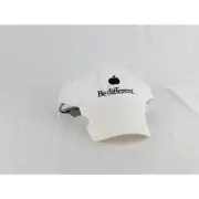Balenciaga Q:2 / Cotton Drill Hat Be Different Cap in White/Black BNWT Medium