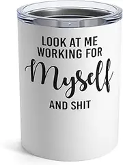 Teegarb Letter Blanket Novelty Businessperson Businessman Businesswoman Ventures Enterprise Enterpriser Expert Tumbler 10oz 10oz