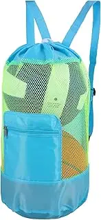CIATBYYJ Beach Backpack, Drawstring Backpack for Kids Men Women, Swim Bag for Swimming, Gym and Workout Gear(Blue), Blue