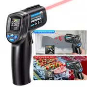 OZNALA Oven Digital Temperature Gun IR Infrared Thermometer Laser Sensor Pizza BBQ Food