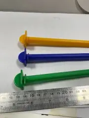 3pcs color Plastic Perches For Small Macaw Birds Budgies Parakeet Cockatiel DP04