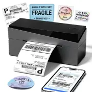 Bluetooth Shipping Label Printer 4x6, 249BT Thermal Label Printer 4x6 for Sma...