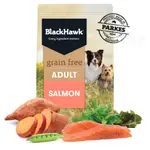 Black Hawk Grain Free Adult Salmon Dry Dog Food 2.5kg