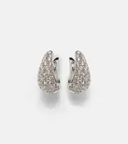 [Anita Ko] Anita Ko Claw 18kt white gold earrings with diamonds One Size silver